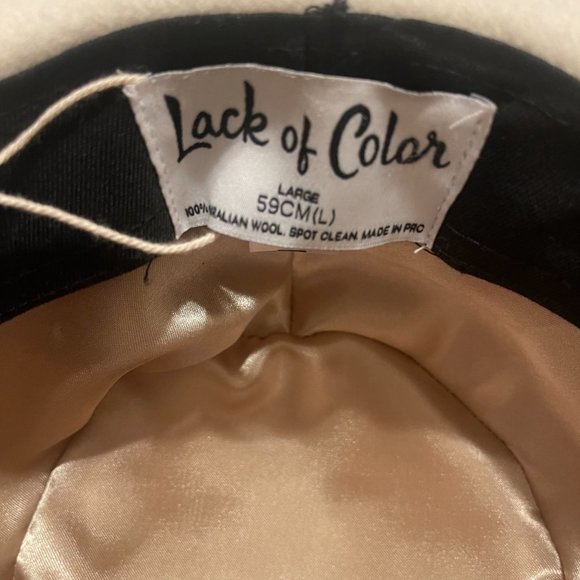 NWT Lack of Color Val Diamond in White - Size: L / Large / LG (59 CM) - Picture 5 of 7